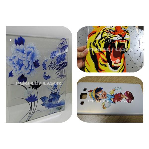 High Speed Multicolor Flatbed UV Printer with 8 Colors Ink System for Glass