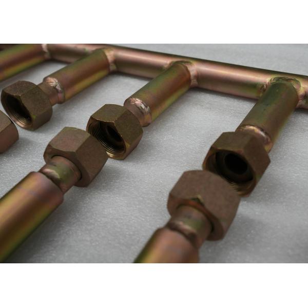 Main Distributing Water Pipe for Zoomlion Sweeper-Washers – 8 Branches, Stainless Steel