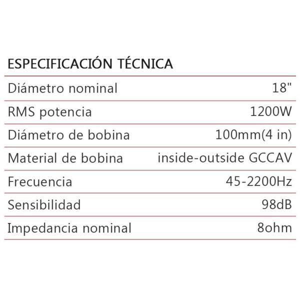 1200 Watts 150 OZ Pro Audio Replacement Speakers Woofer For Speaker Audio System