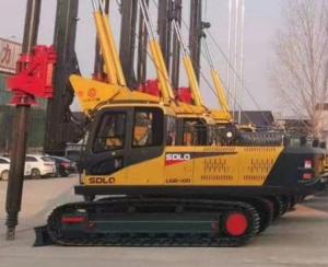 Buy cheap 20m Crawler Mounted Rotary Drilling Rig Piling Machinery product