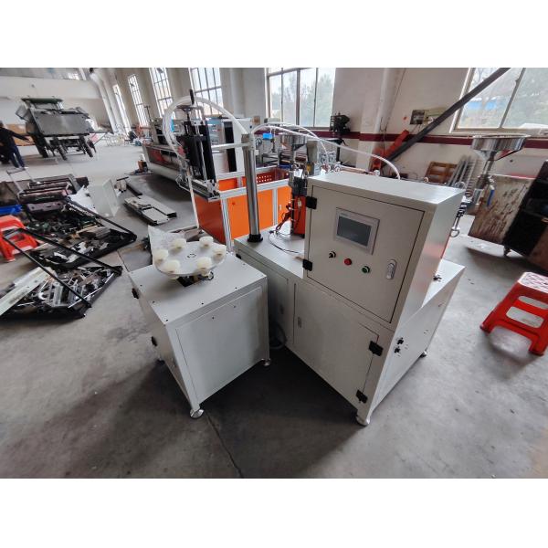 Two Components Truck Air Filter Making Machine 450mm End Cap Gluing Machine