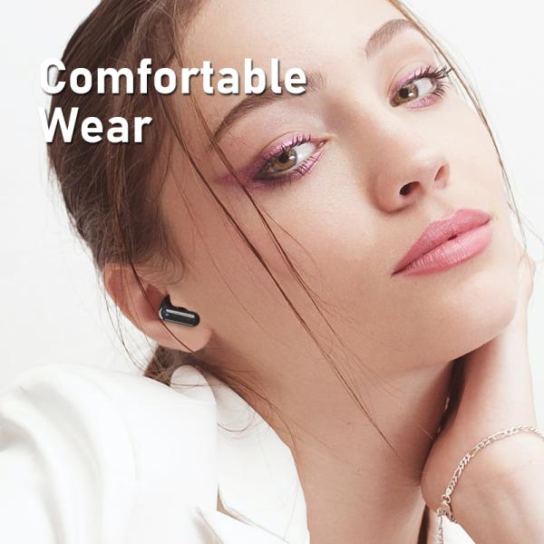 Wireless Music Gaming Headset with Digital Display and Transparent Case Low Latency 2024