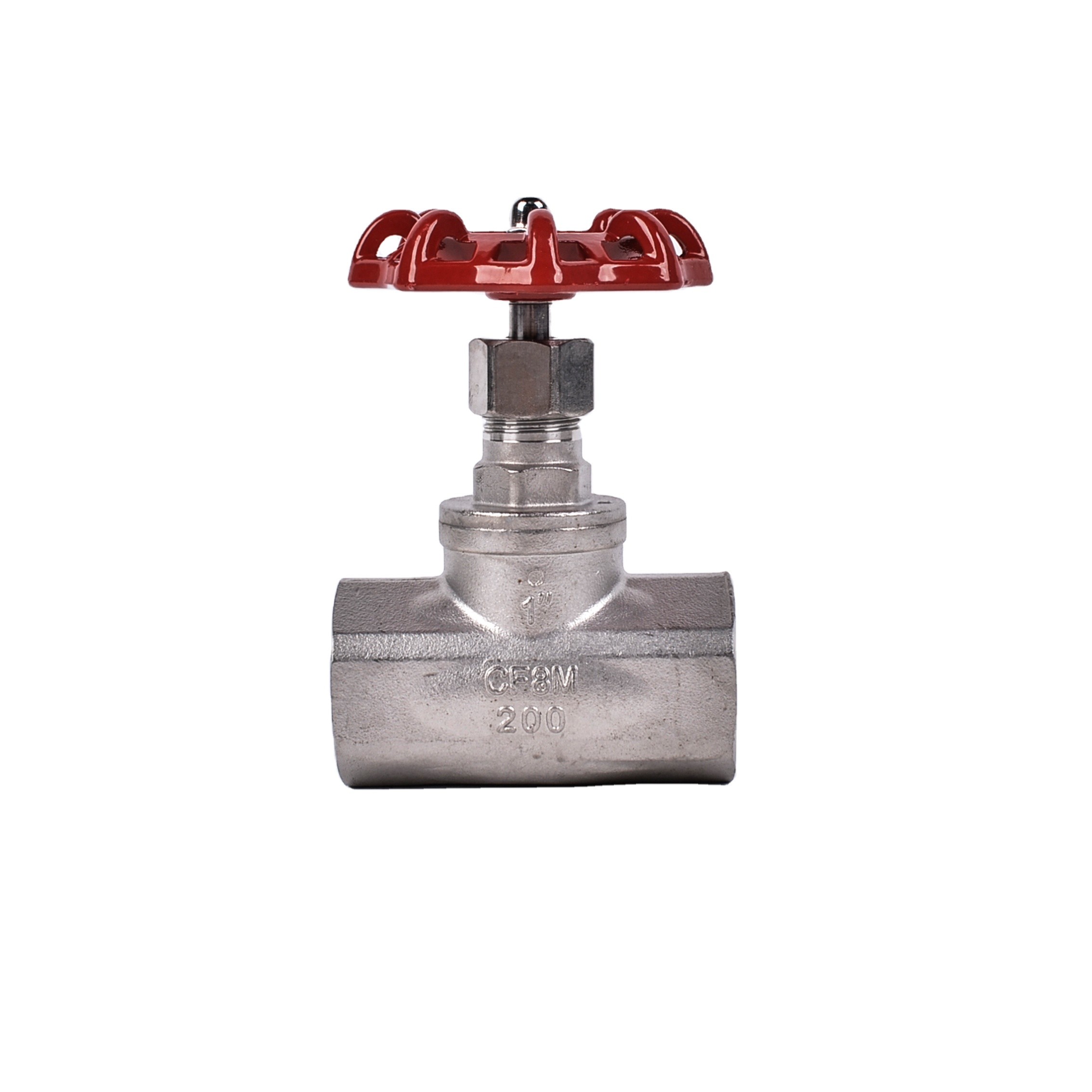 Buy cheap Stainless Steel NPT Control DN15-80 Silver B Type Manual Casting Actuator Globe/Stop Valve product