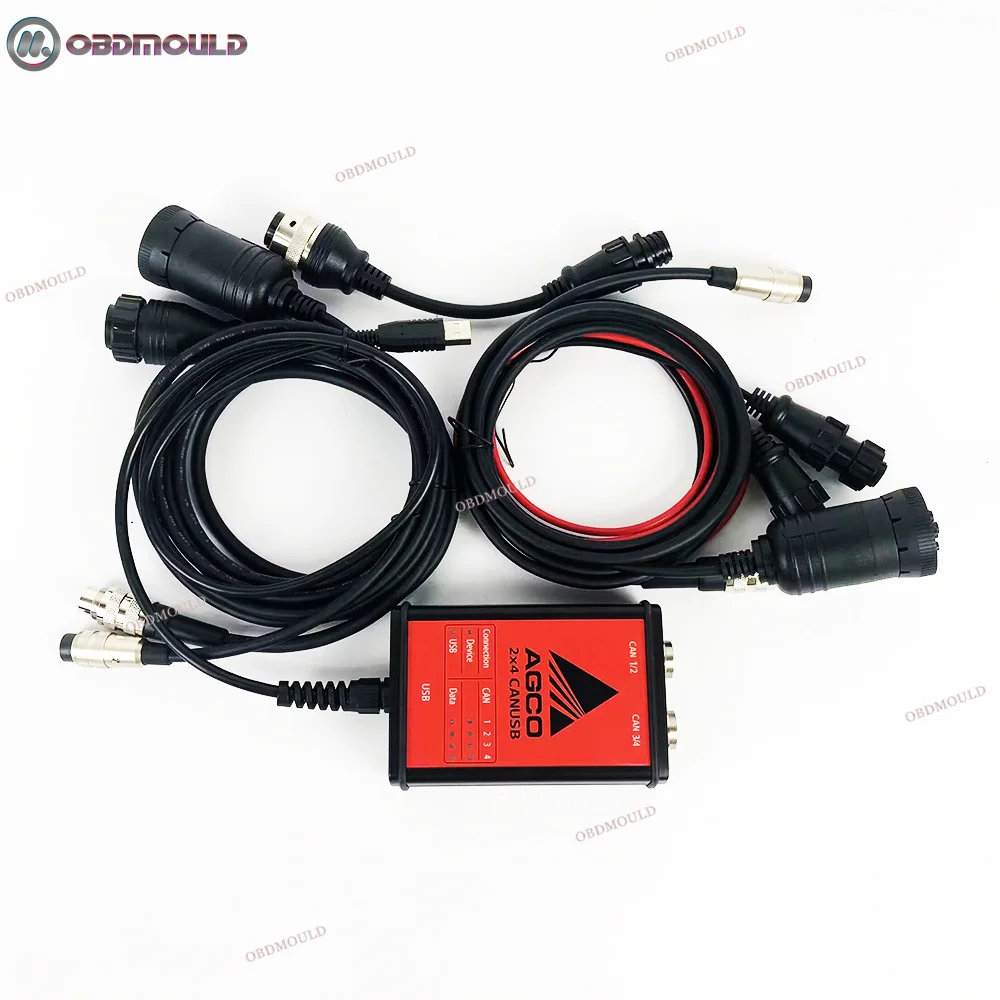 For AGCO CANUSB EDT Massey Ferguson FENDT OEM AGCO Interface Diagnostic Tool Agricultural Diagnostic Scanner