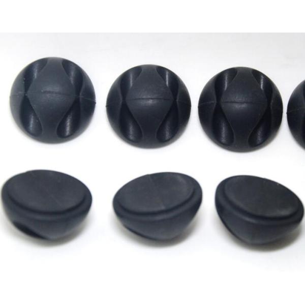 High Quality 3M Adhesive Multipurpose Cable Clip Cable Holder In Silicone Material , Size 2.8*1.5CM ,