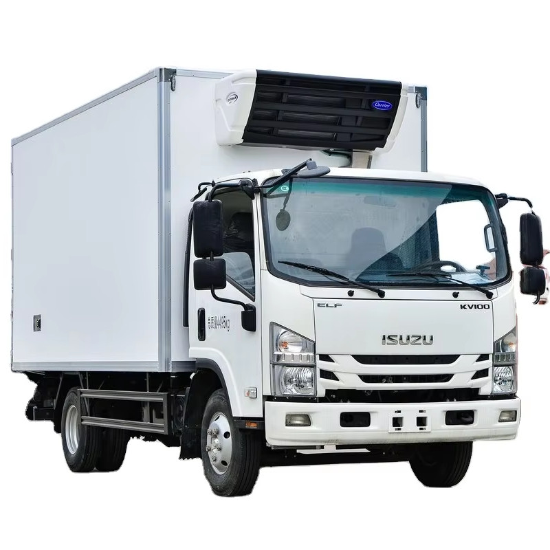 Buy cheap Keizu Isuzu 132 Horsepower 4x2 4.07 Meters Refrigerated Truck product