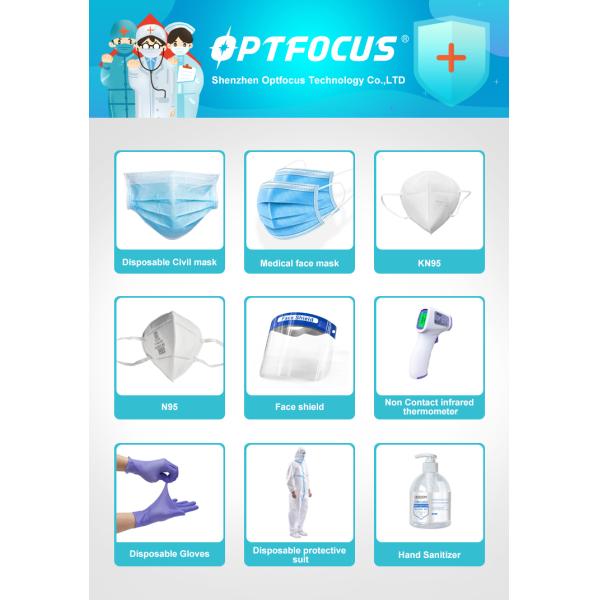 Touchless Forehead Non Contact Infrared Thermometer 1 Second Test Time 32 Sets Memory