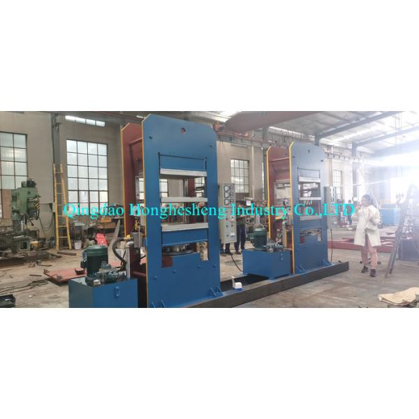 Large Plate Vulcanizing Press Sealing Ring Silicone Rubber Moulding Press