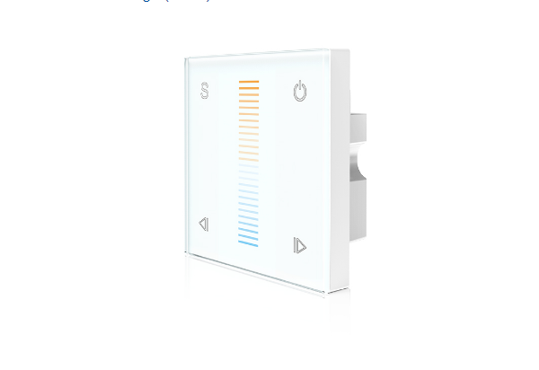 RGB SPI Touch Sensor Light Switch , 5 - 24V DC Wall Mounted LED Touch Controller