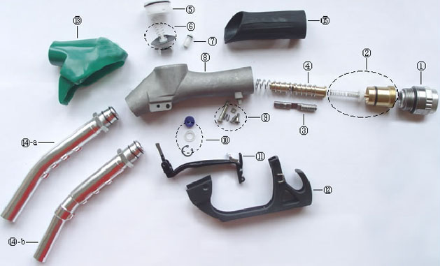 YDN-Z1 3/4" AUTOMATIC FUELING NOZZLES