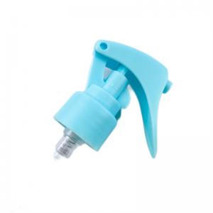 China 24/410 Full Plastic Mini Mist Trigger Sprayer For Household Cleaning Blue on sale