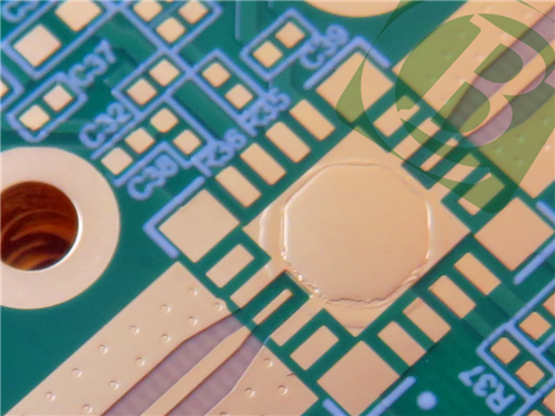 6-Layer M6 High Speed IS370HR Hybrid PCB with Copper Coin