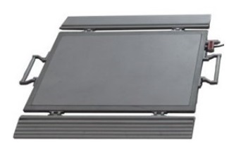 Vehicle axle&wheel weighing pad
