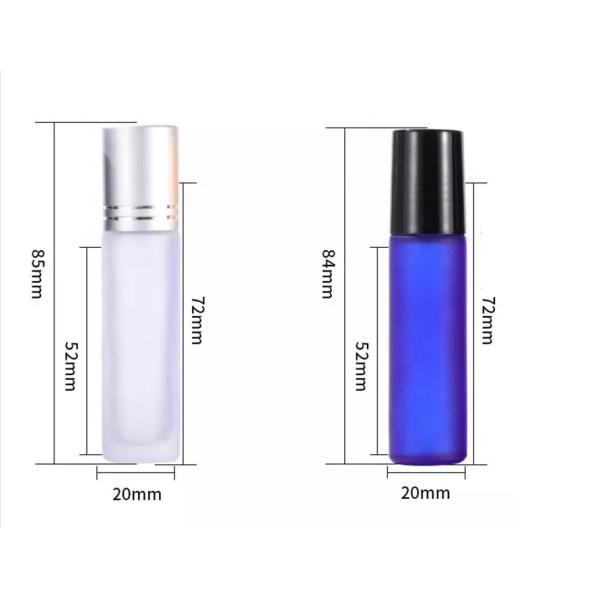 Customizable 10ml Roller Bottles Multicolor Essential Oil Roller Bottles Durable