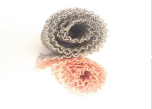 Buy cheap Automotive 0.23mm Wire Knitted Copper Mesh Yellow product