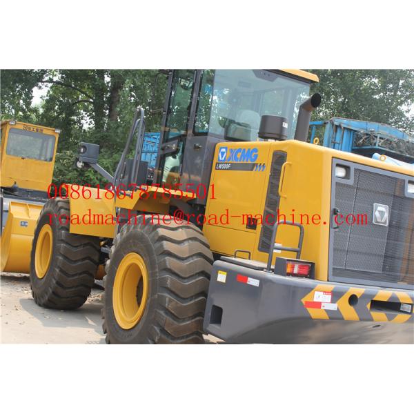 3.0M3 Small Wheel Loader XCMG 5ton 3cbm / 4cbm bucket ZL50G / ZL50GN Wheel Loader, Weichai Engine/ Shanghai Cat Engine