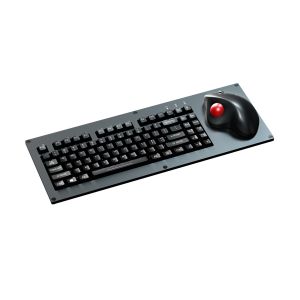 IP54 Waterproof Mechanical Keyboard With Trackball Mouse
