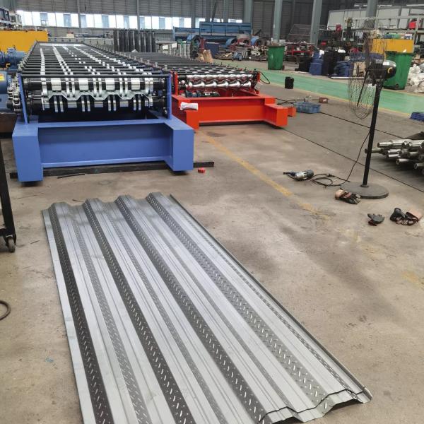 STEEL GALVANIZED COIL FLOOR DECKING MACHINE FLOOR DECK FORMING MACHINE
