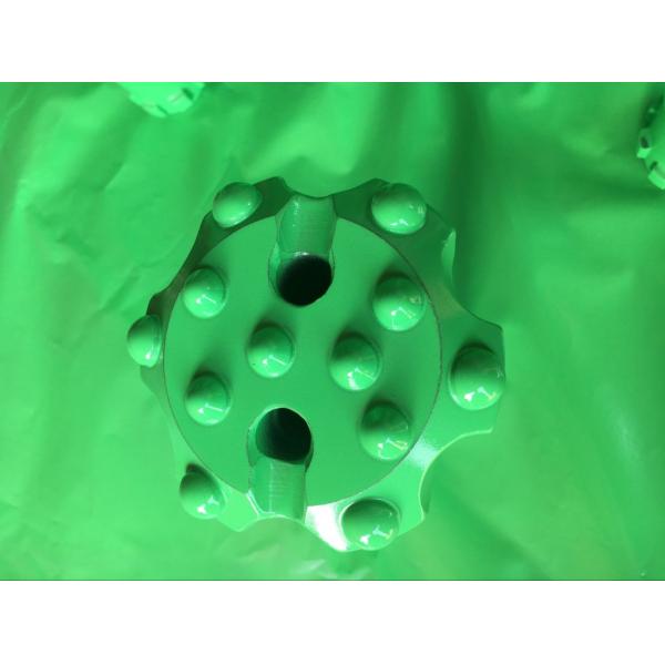 90mm And 105mm DTH Drill Bits For COP35 / DHD3.5 DTH Hammer Green Color with Foot Valve
