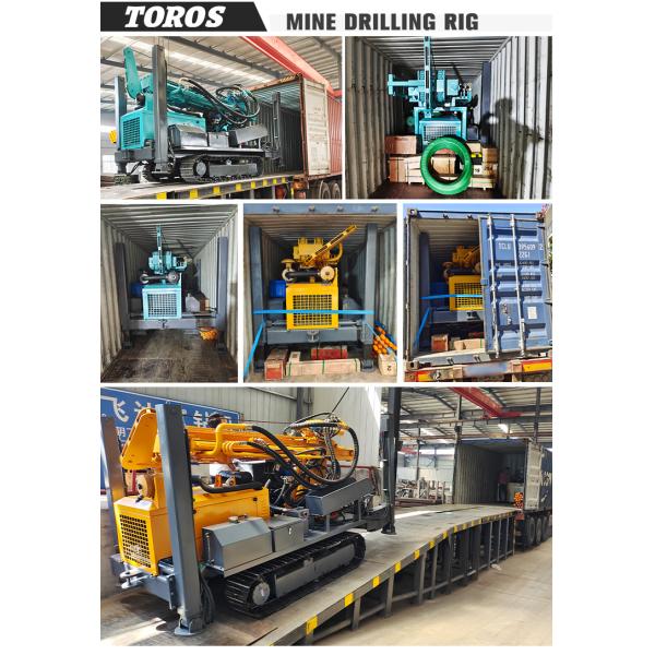 300mm Crawler Mounted Drill Rig Water Well Drilling Machine Easy Operation