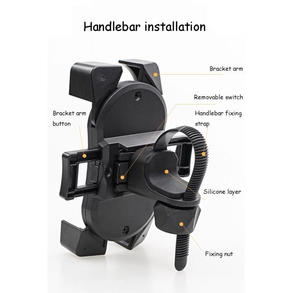 Fall Proof Mountain Bike Phone Holder