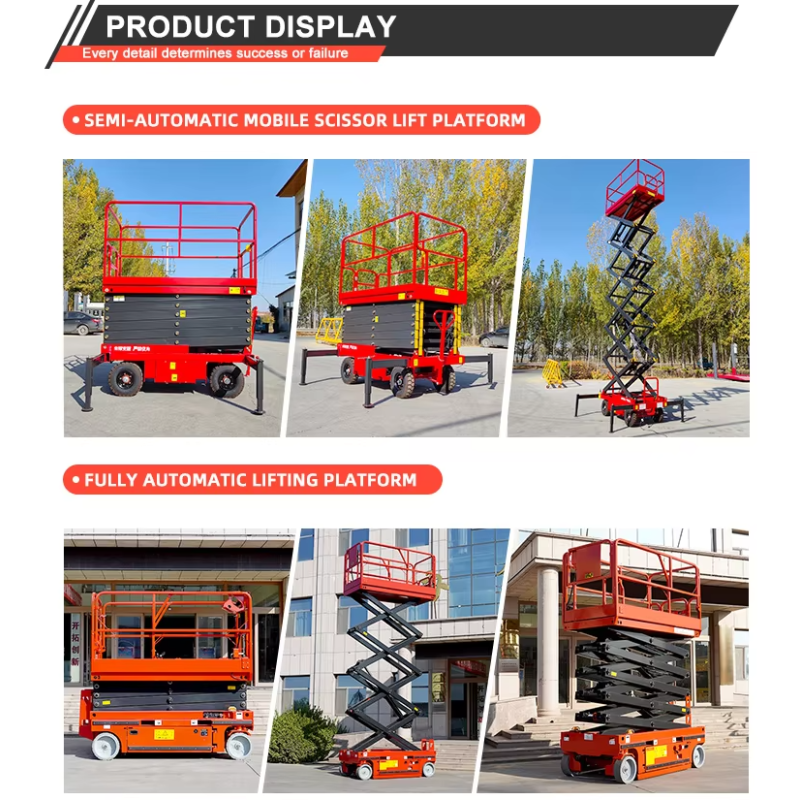 Articulating Boom Lift For Elevated Work And Outdoor Projects Electric Self-Propelled Scissor Lift Aerial Work Platform