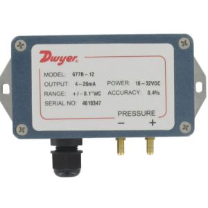 Dwyer 677B-12 Differential Pressure Transmitter 100 Bar