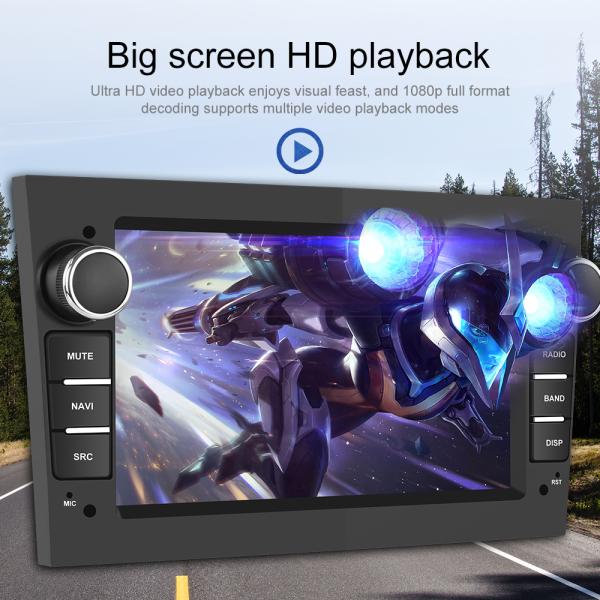7" Screen Size Android 12 Car Multimedia Player with Carplay GPS WIFI Universal Display