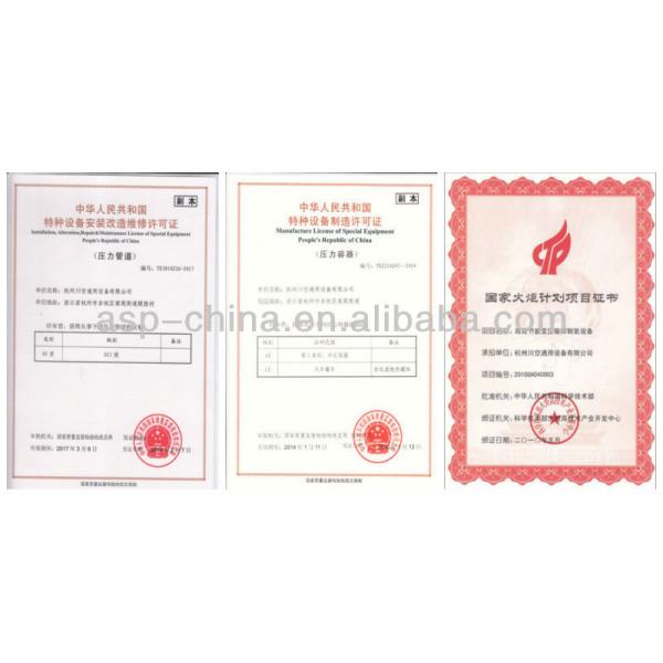 KDON-50 Liquid Oxygen Manufacturing Plant Liquid Oxygen Generator Plant 1.0Mpa