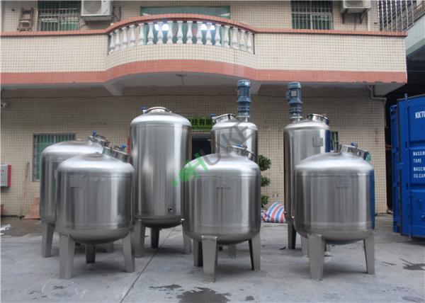 Quality Stainless Steel 304 Or 316L Water Storage Tanks For Food Grade / Sterile Water Tank Price for sale