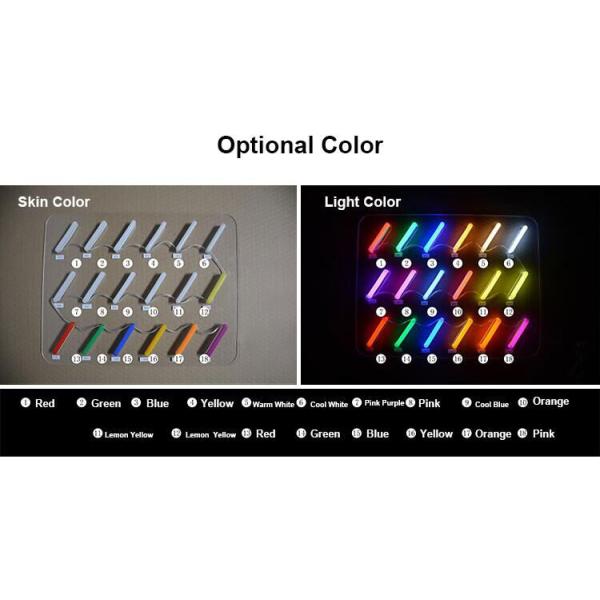 SMD2835 LED Neon Strip Light Flexible PVC RGB Waterproof With 12V 110V 220V