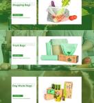 Starch Compostable Disposable Biodegradable Plastic Custom Printed Flat Garbage