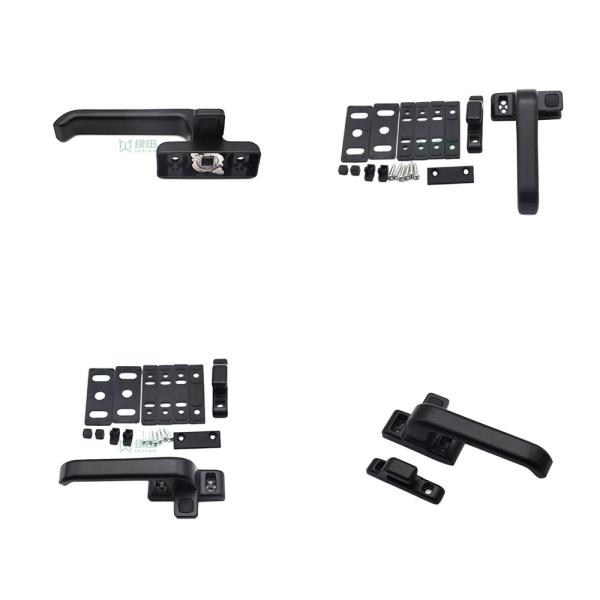 Square Seven Pull Door Handle For UPVC Window And Door Versatile Size Options