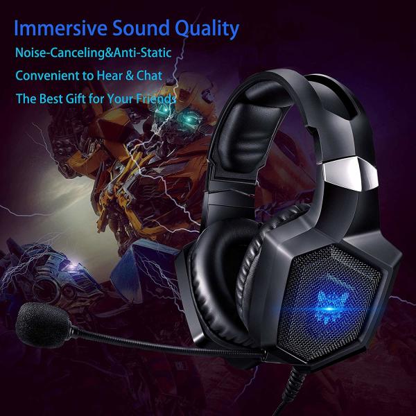 DC5V 20000Hz 2.2kohm Onikuma Gaming Headset K8