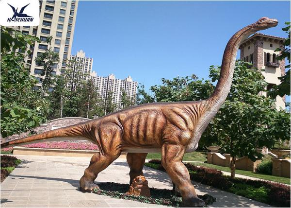 Quality Playground Decoration Giant Dinosaur Statue Realistic Brachiosaurus Dinosaur Replica for sale