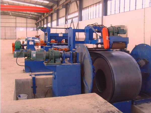 Steel Street Light Pole Production Line Automatic Round 12M Length