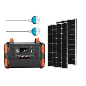 200W Portable Solar Generators Household Power Generation Systems
