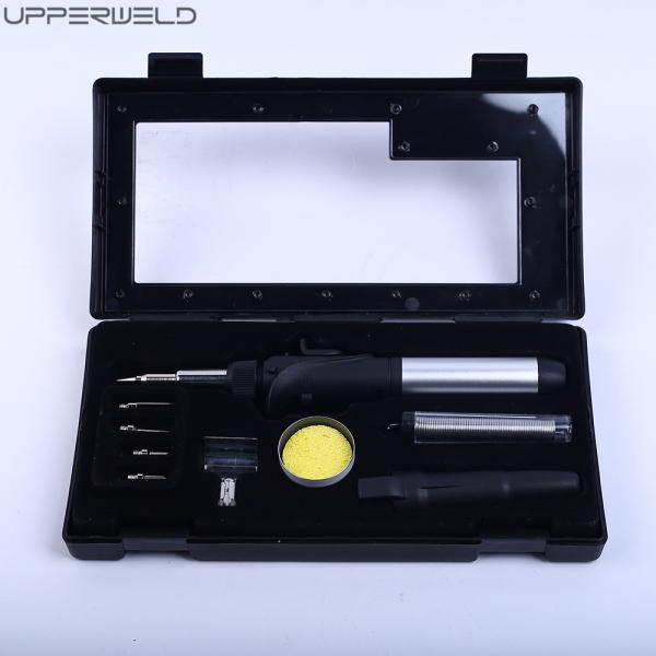 Butane Soldering Iron Multi-Purpose Kit Self-Igniting Station with Adjustable Flame