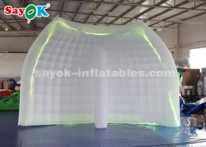 Buy cheap Inflatable Party Tent Portable Inflatable Photo Booth Background Wall With Led Light Strip For Events product