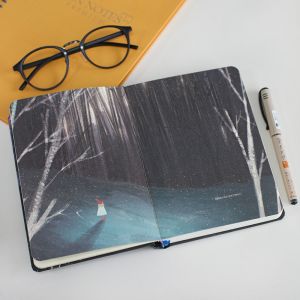 Pattern Printing Writing Journal Notebook Dimension 142 * 208mm Strong Writing