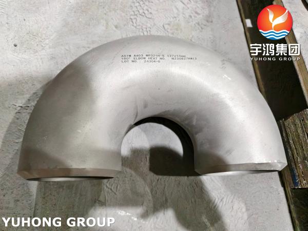 ASTM A403 WP321H-S 180° Return Bends High-Temp Resistant Stainless Steel For