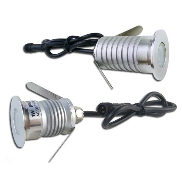 Small Led Patio Lights Decking Lights 3W IP67 Waterproof Recessed Led Inground Light Low Voltage Landscape Lighting