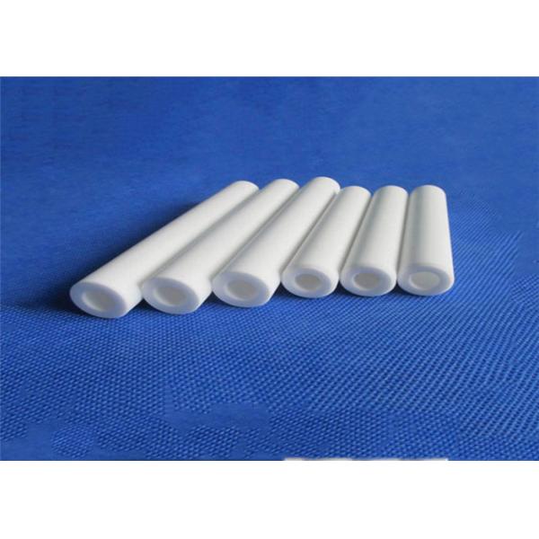 Customized Machining 99% Al2O3 / Alumina Ceramic tube Wear - resistant