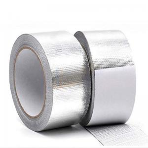 Buy cheap 18um Reinforced Aluminum Fiberglass Self Adhesive Tape product