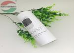 Paper Cylinder Containers / White Cardboard Tube For Glass Bottle Packaging