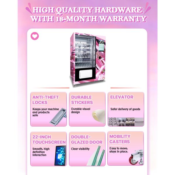 Cosmetics Vending Machine | Smart Makeup Sampling Solution