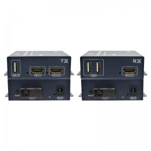 Buy cheap 20KM HDMI KVM Fiber Extender With Loop Out 1080P Extender HDMI Over Fiber product