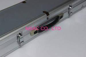 Buy cheap ABS Aluminum snooker or pool cue cases silver color product