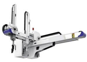 Buy cheap 3 Axis JBF-800(900/1000)P(R) 1400mm automatic Injection Robot Arm Aluminium Alloy For Packing Servo Driven AC 220V/50HZ product