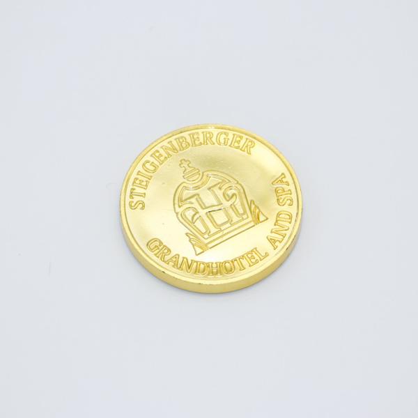 Logo Custom Color Printed Plastic Game Coins Tokens Plastic Trolly Coins